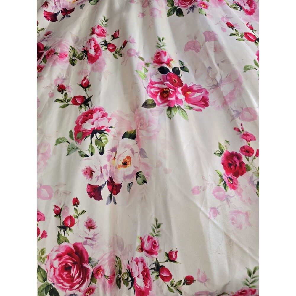 Alyce Paris Floral Ball Gown Prom Dress Sweetheart - Picture 2 of 9